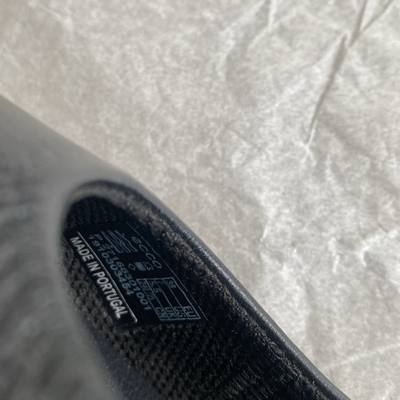 Ecco Touch Ballerina 2.0 Ballet Flats Leather Black - Picture 8 of 9